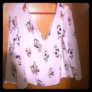 Floral long sleeve